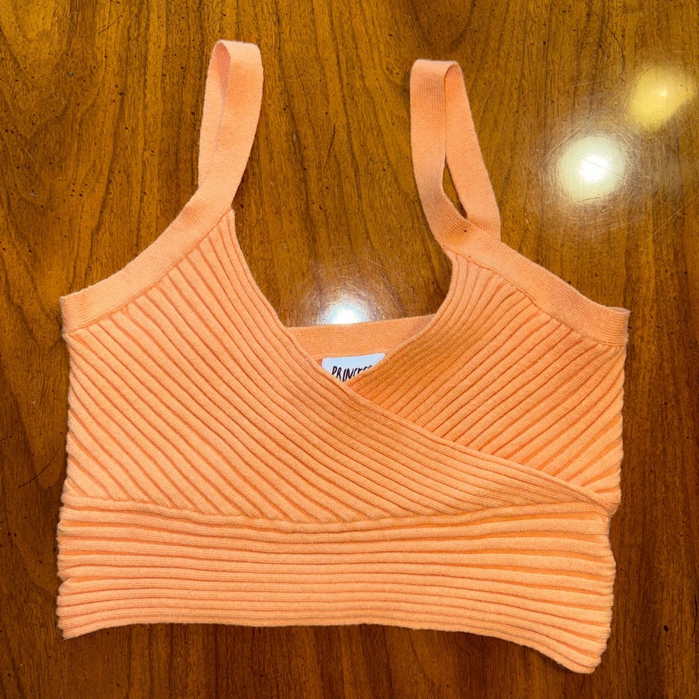 Womens Princess Polly Crop Tank Top Size M/L